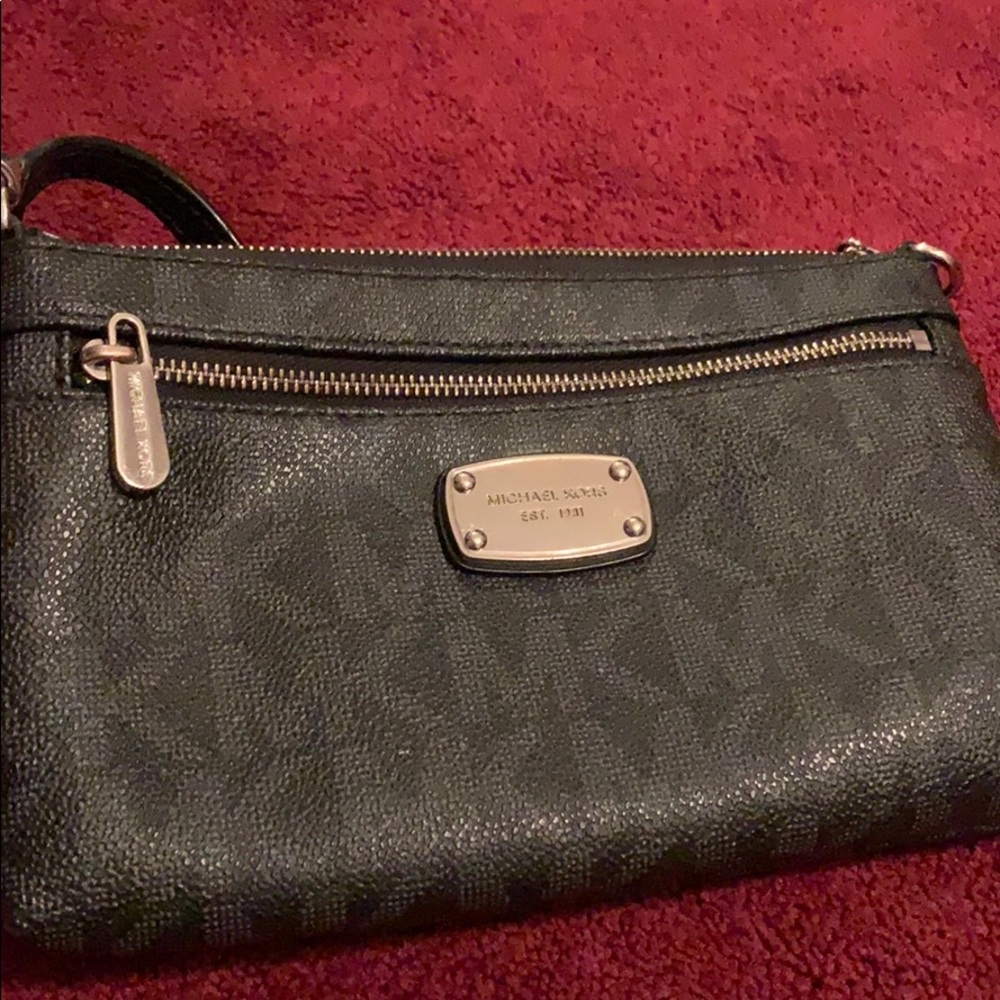 Michael Kors Black Wristlet